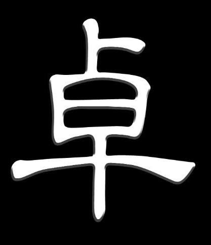 卓名字意思|卓（汉语文字）